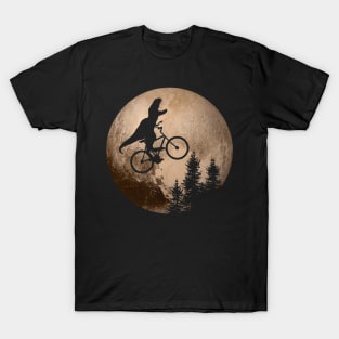 T-rex Cycling On The Pluto T-Shirt